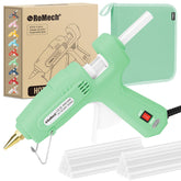 Romech full-size hot glue gun with dual power for crafts and repairs
