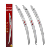 RONGDA 15-inch arc-edge blade ready for fast pruning and wood cutting.