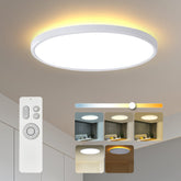 Roomratv ceiling light flush mount front view for bright, even kitchen illumination.