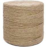 Rophomor 1000ft jute twine, natural brown, ideal for rustic crafts and long wrapping