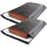 ROSROSE padded table leaf bag front view protects leaves during storage