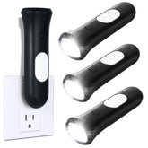 ROSSEX 4-in-1 emergency light wall unit front view for outage-ready illumination.