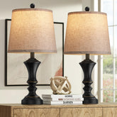RottoGoon retro table lamps pair lighting a living space with vintage charm