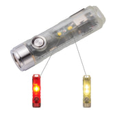 RovyVon Aurora A5 front view, compact keychain flashlight for everyday carry and quick illumination.