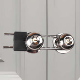 ROZEKEAN French door lock bar assembly enhances door security for double doors.
