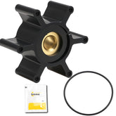 RUHUALIFE upgraded impeller with neoprene-core for durable wear resistance.