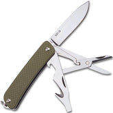 Ruike keychain small pocket knife with compact blade for everyday carry.