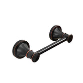RUMOSE wall mount bronze pivot bathroom holder secures rolls within easy reach
