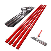 RUPERTOOL concrete float with round ends for smooth, even finishes on large slabs.