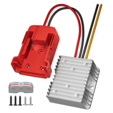 RVBOATPAT step-down converter 18V-12V front view for reliable Power Wheel power