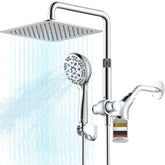 Ryamen upgraded rain head delivers broad coverage for a spa like shower
