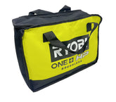 Ryobi HP tool bag with zip-top access for quick tool retrieval