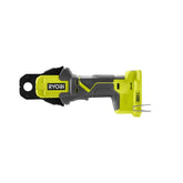 RYOBI P661 PEX crimp ring press tool in action for fast, reliable fittings.