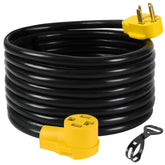 S7 25-foot dryer extension cord with 14-30P and 14-30R connectors for reliable power