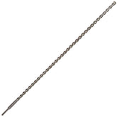 Sabre Tools SDS Plus 1 inch bit assembly in a drill setup for masonry holes
