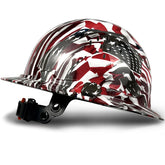 SAFEBUILDER SBD-G1C full brim helmet with carbon fiber pattern for durable head protection