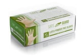 Safeguard latex powder-free gloves X-Large pack shot, ideal for everyday food prep.