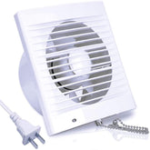 SAILFLO 4in exhaust fan front view showing compact size and airflow benefits