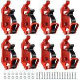 Saillong 8-piece shovel holder for truck clamps keep gear secure on rough rides.