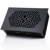 Saillong doorbell chime cover box black geometric on wall adds contemporary style and protection
