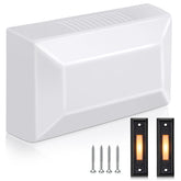 Saillong wired doorbell chime kit with front and rear buttons for clear alerts.