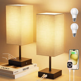 Sailstar Touch Bedside Lamp pair enhances bedroom ambiance and convenience