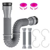 Saint Nieve expandable P-trap extends from 9 to 20 inches for flexible under-sink fit