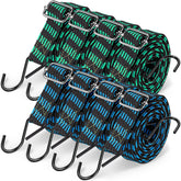 Saintrygo 8-pack bungee cords ready for luggage and travel organization.