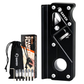 Saker Chamfer Plane edge trim with six cutter heads for fast edge preparation.