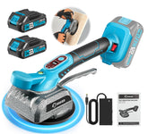 Saker cordless tile vibration tool battery pack providing extended runtime for large projects