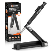 Saker multi-function scribing tool with construction pencil for precise marks.