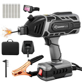 SakerPlus portable welding machine 110V viewed in compact form for on-site repairs