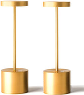 SAKRINGT battery-powered table lamp pack provides portable ambient light for events.