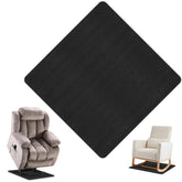 Salcod recliner pad under chair on hardwood floor provides non-slip stability.