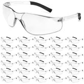 Salfboy Clear Safety Glasses outer view with wraparound lenses for all-day eye protection