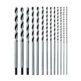 SALI 13-piece brad point drill bits kit with precise centering for clean holes