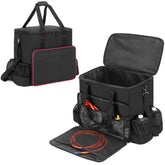 Samdew big heater carry bag front view showing protective padding for Mr. Heater