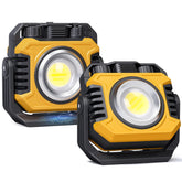 Samyoung two-pack magnetic work light with dual sides for versatile task illumination.