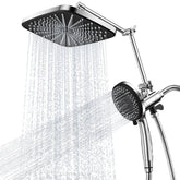 SANISANO 12-inch rain shower head delivers wide coverage for a spa-like shower