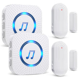 SanJie door chime receiver plugged into outlet for quick entry alerts