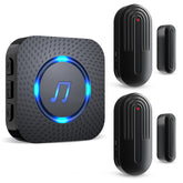 Sanjie door sensor chime receiver plugged in for easy home and store alerts.