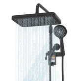 Sankecao filtered shower head rainfall mode delivering cleaner water for family showers