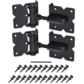 SANKINS self-closing gate hinge assembly for easy installation and smooth closure.