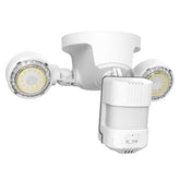 SANSI 25W motion sensor outdoor light at the front door covers entry with broad visibility.
