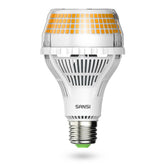 SANSI 400W-equivalent A21 bulb provides bright, energy-efficient living space lighting.