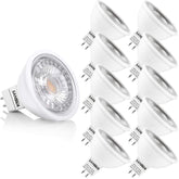 Sansun 5W MR16 LED landscape light bulb for outdoor illumination.