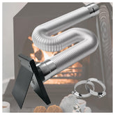 SARANICE pellet stove vent pipe kit outside air intake for efficient burn