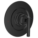 Saree T2901BL matte black shower handle ready for Moen Gibson trim retrofit