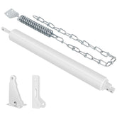Sartatue storm door closer body with rust-resistant aluminum alloy for durable outdoor use.