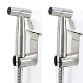 SassyAstra bidet sprayer with 47-inch hose for extended reach and flexible cleaning.